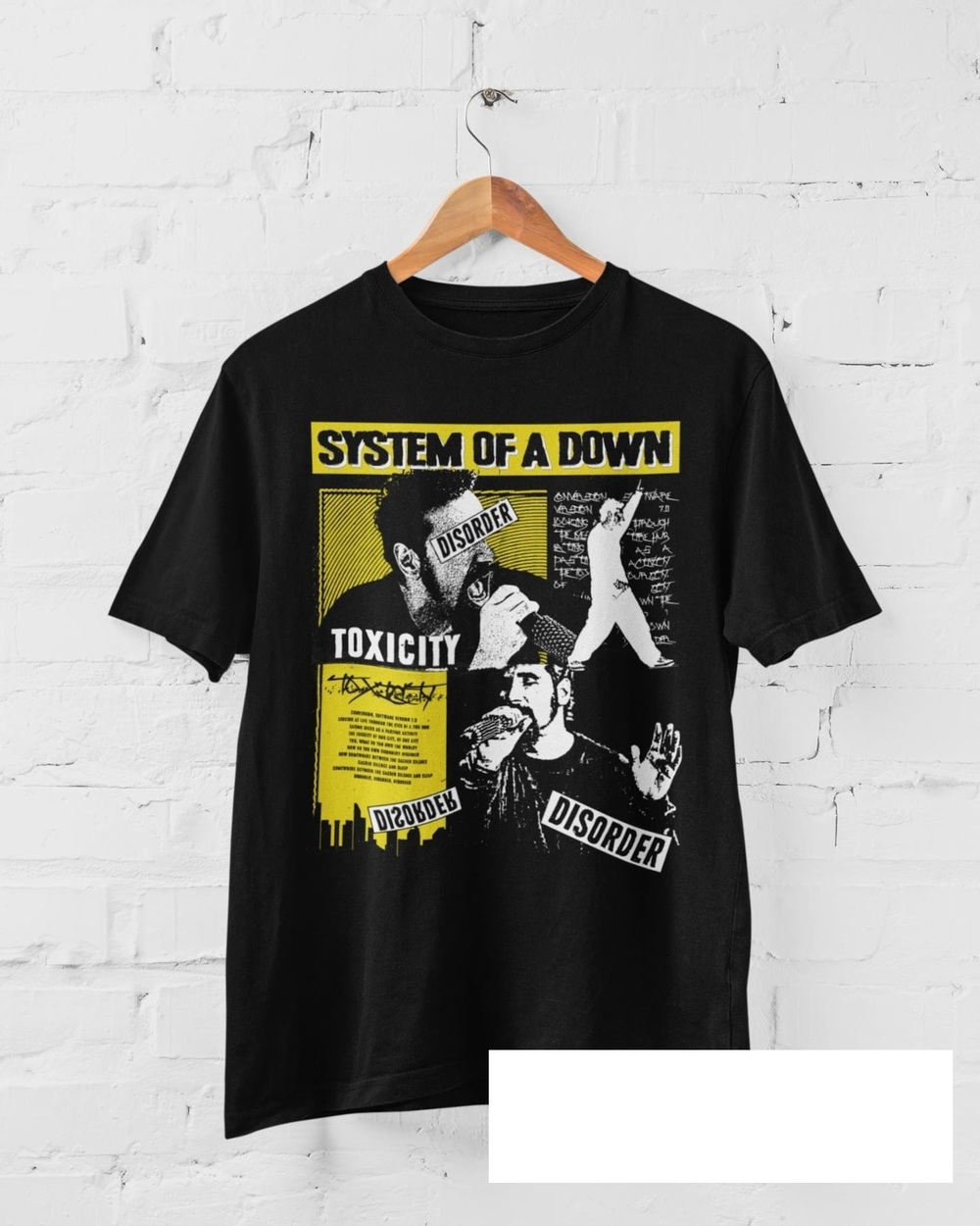 System Of A Down T Shirt Metal Music Shirt